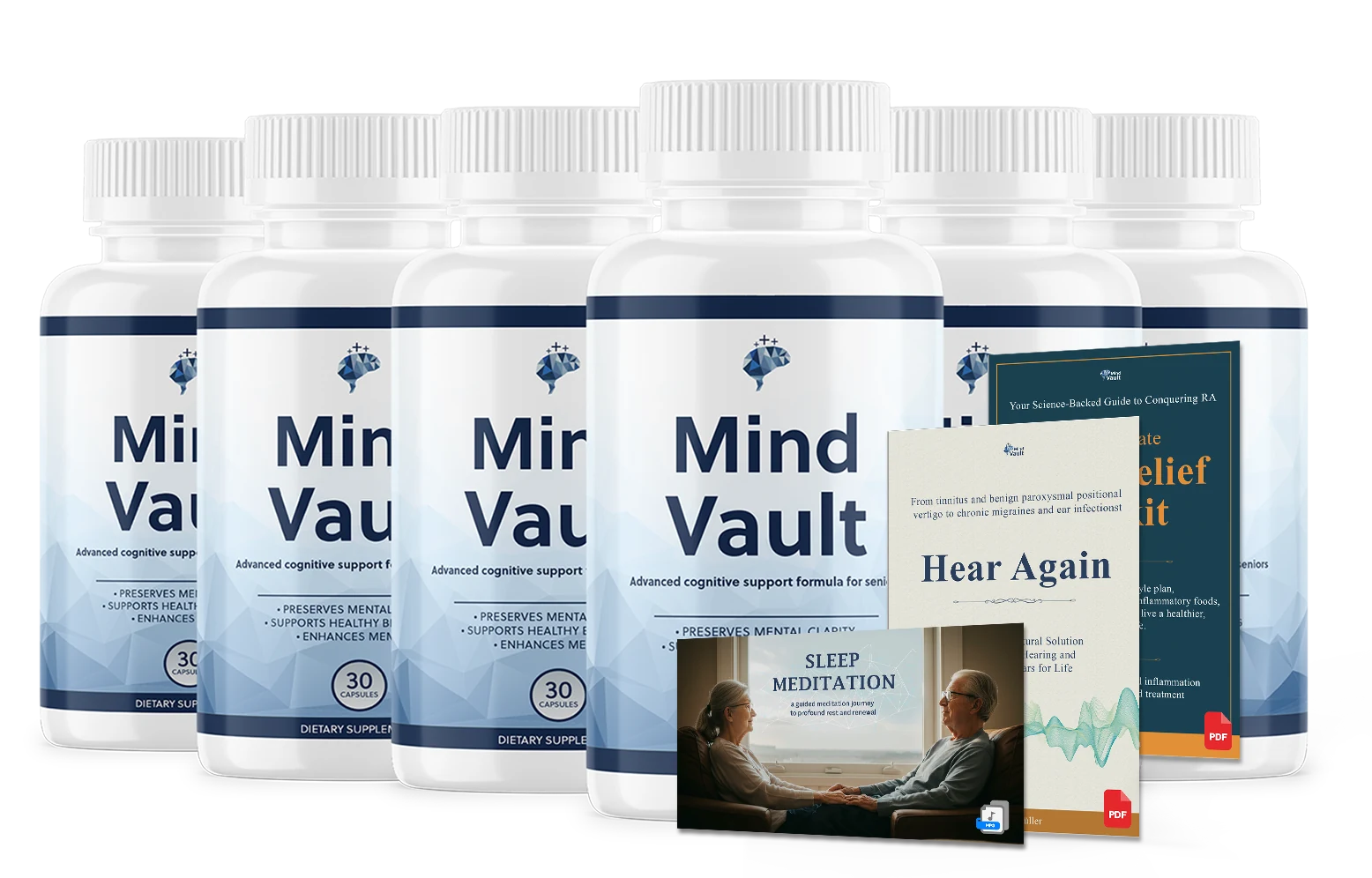 MindVault 6 Bottles package